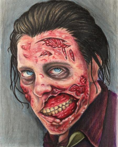 Ricky Borchert - Zombie Face